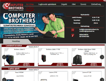 Tablet Screenshot of computerbrothers.hu